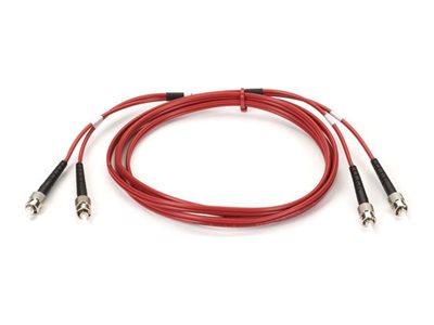 Black Box - Patch cable - ST multi-mode (M) to ST multi-mode (M) - 17.1 m - fiber optic - 62.5 / 125 micron - OM1 - OFNR