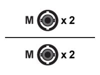 Black Box - Patch cable - ST multi-mode (M) to ST multi-mode (M) - 2.13 m - fiber optic - duplex - 62.5 micron - plenum - yellow FOCMP62-STST-YL-7