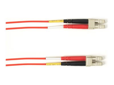 Black Box - Patch cable - TAA Compliant - LC single-mode (M) to LC single-mode (M) - 18.3 m - fiber optic - duplex - 9 / 125 FOCMPSM-LCLC-RD-60