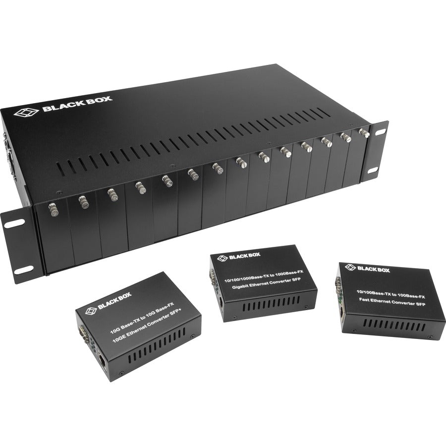 Black Box Pure Networking Media Converter Chassis