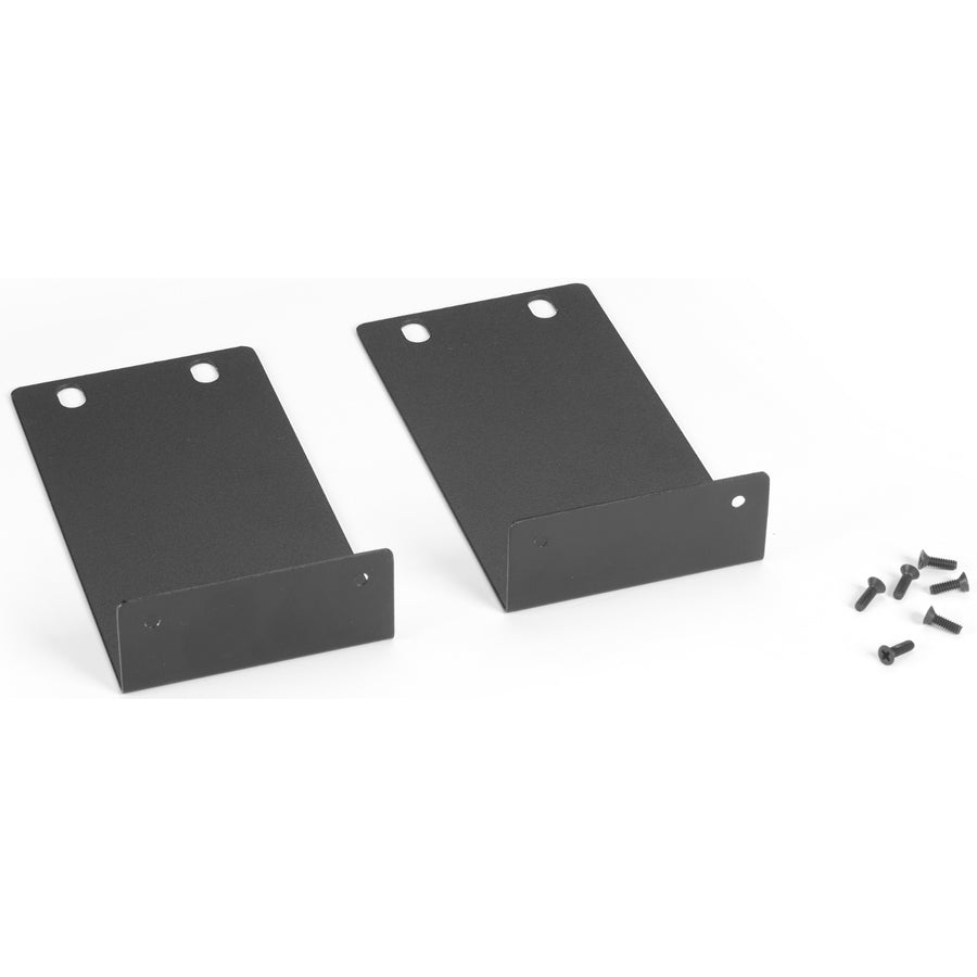 Black Box Rack Mount for KVM Switch - Black - TAA Compliant SKVM-BRKT2P