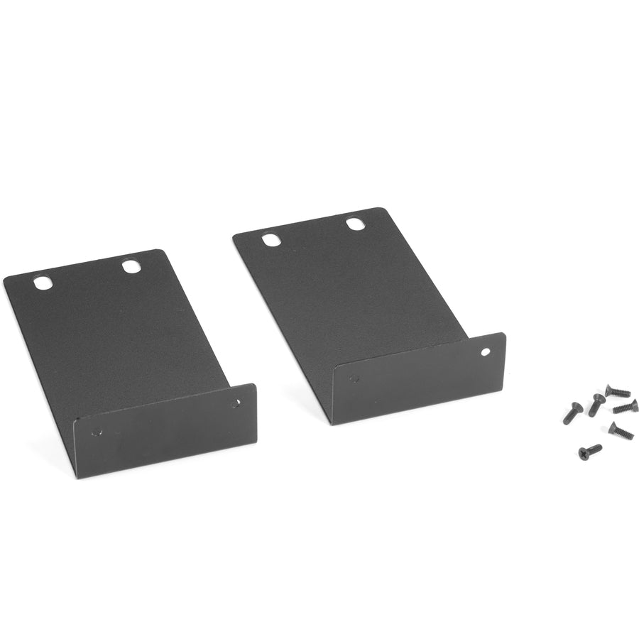 Black Box Rack Mount for KVM Switch - Black - TAA Compliant SKVM-BRKT2P