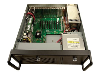 Black Box Radian Video Wall Processor Chassis - Server - rack-mountable - 1 x Xeon up to - RAM 32 GB - SSD 2 x 240 GB -