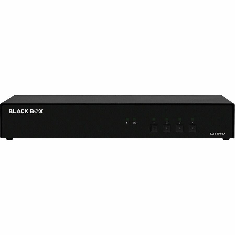 Black Box Secure NIAP 4.0 Certified KM Switch - CAC - 4 Computer(s) - 1 Local User(s) -