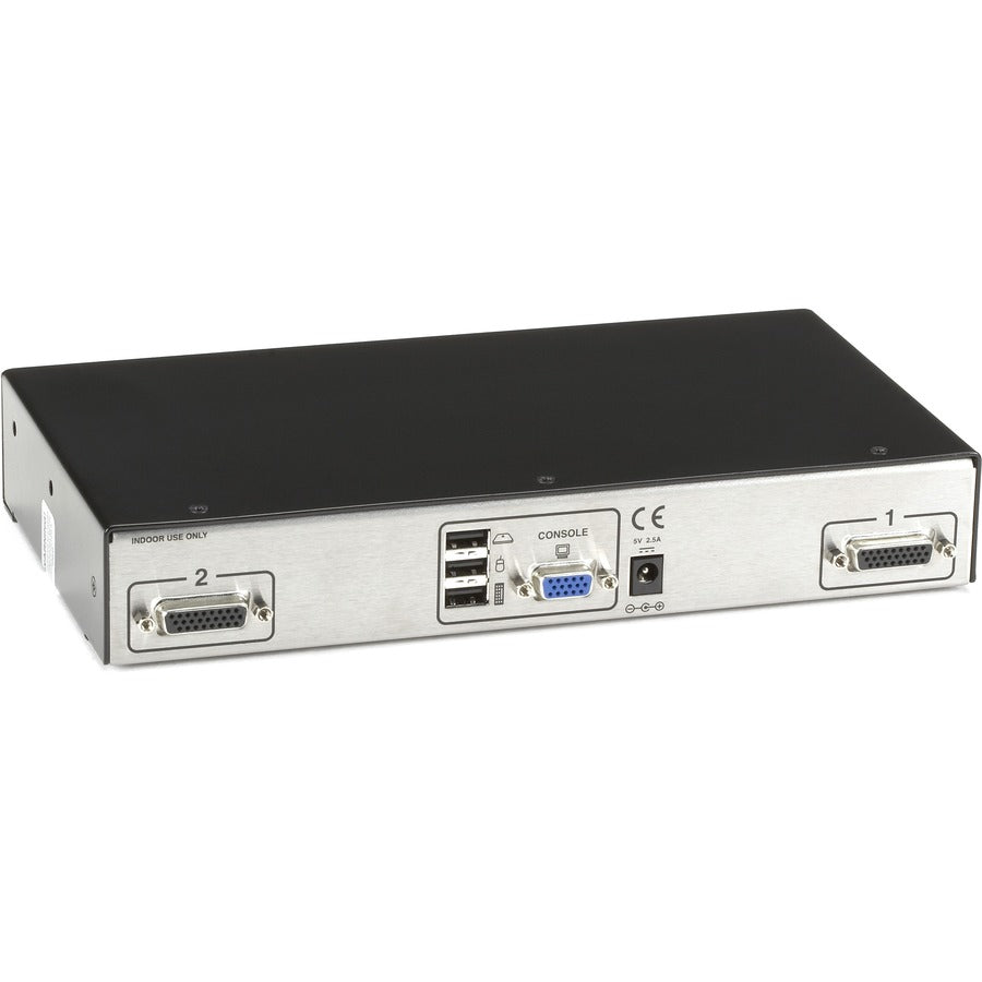 Black Box Secure VGA USB KVM Switch EAL2+ EAL4+ Certified SW2006A-USB-EAL