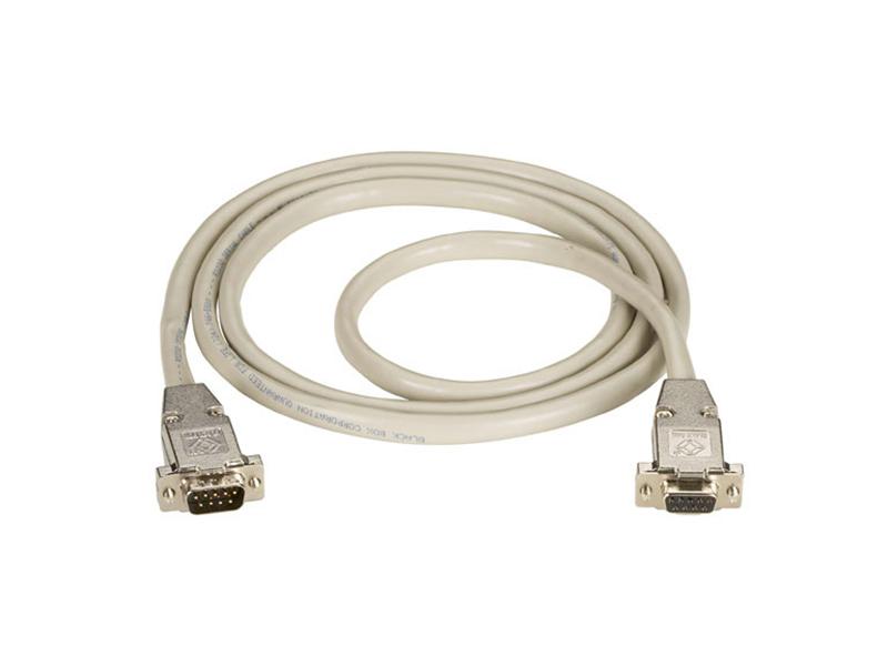 Black Box Serial Extension Cable (with EMI/RFI Hoods) EDN12H-0100-MF