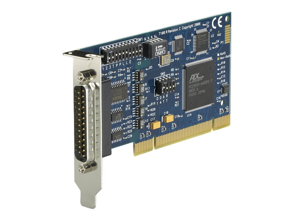 Black Box - Serial adapter - PCI low profile - RS-232, RS-422, RS-485, RS-530