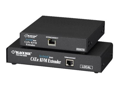Black Box ServSwitch Brand CATx KVM Extender - KVM extender - up to 984 ft