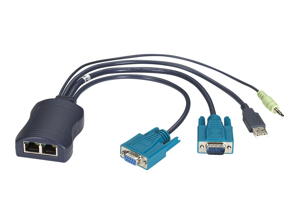 Black Box ServSwitch CX Dual Server Access Module - KVM / audio / serial extender - for ServSwitch CX, CX Quad IP, CX