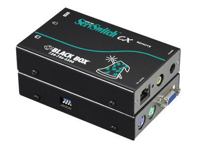 Black Box ServSwitch CX Remote Unit with Audio and Skew Compensation - KVM / audio extender