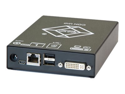 Black Box ServSwitch DKM Receiver, CATx Single-Link DVI - Video/USB extender - receiver - GigE - 1000Base-T - up to 459 ft - ACX1R-11-C