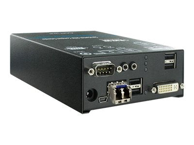Black Box ServSwitch DKM Receiver, Fibre Single-Link DVI - Video/audio/USB/serial extender - receiver - up to 6.2 miles - for ACX1R-12A-SM