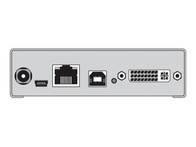 Black Box ServSwitch DKM Transmitters, CATx Single-Link DVI - Video/USB extender - GigE - 1000Base-T - up to 459 ft