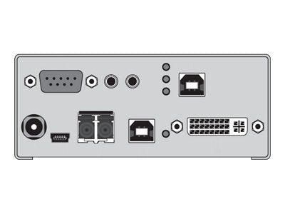 Black Box ServSwitch DKM Transmitters, Fibre Single-Link DVI - Video/audio/USB/serial extender - up to 6.2 miles - for P/N: ACX0000, ACX1T-12A-SM