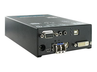 Black Box ServSwitch DKM Transmitters, Fibre Single-Link DVI - Video/audio/USB/serial extender - up to 6.2 miles - for P/N: ACX0000, ACX1T-12A-SM