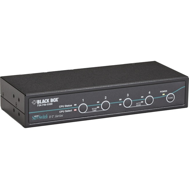 Black Box ServSwitch DT DVI 4-Port with Emulated USB Keyboard/Mouse KV9614A
