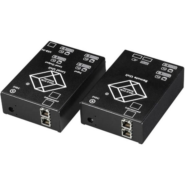Black Box ServSwitch Dual DVI CATx KVM Extender, USB ACS4201A-R2