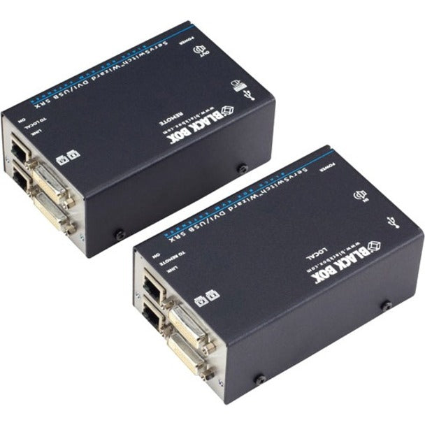 Black Box ServSwitch Wizard SRX DVI-D/USB Extender, Dual-Head ACU5502A-R3