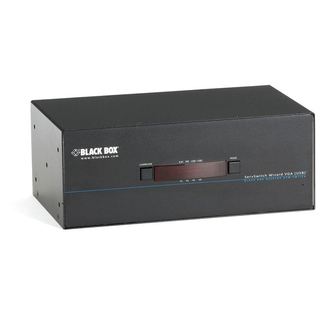 Black Box ServSwitch Wizard VGA, USB, Dual-Head Video KV3204A