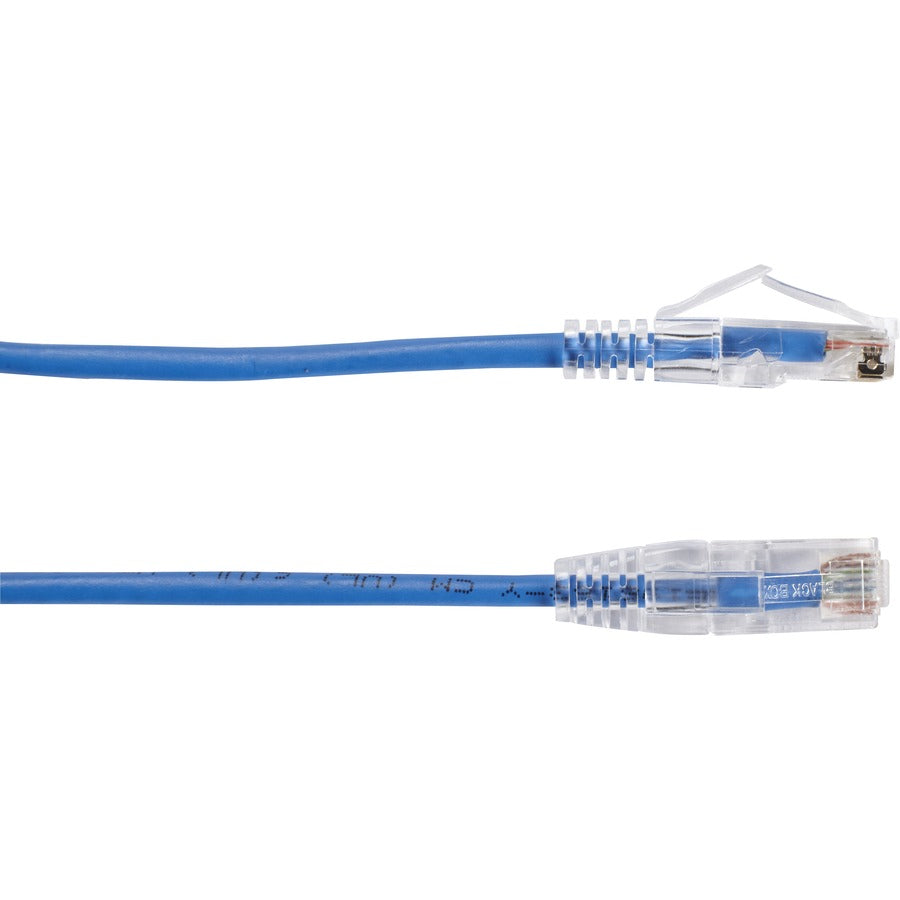 Black Box Slim-Net Cat.6 UTP Patch Network Cable C6PC28-BL-07