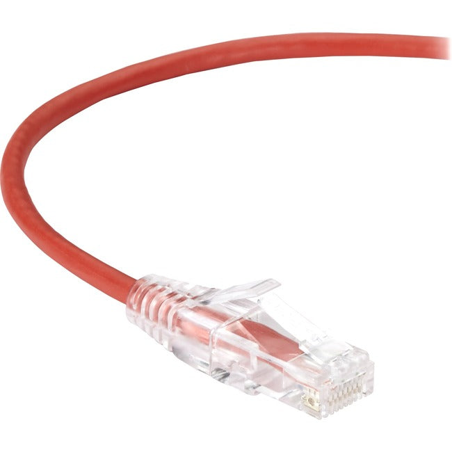 Black Box Slim-Net Cat.6 UTP Patch Network Cable C6PC28-RD-15