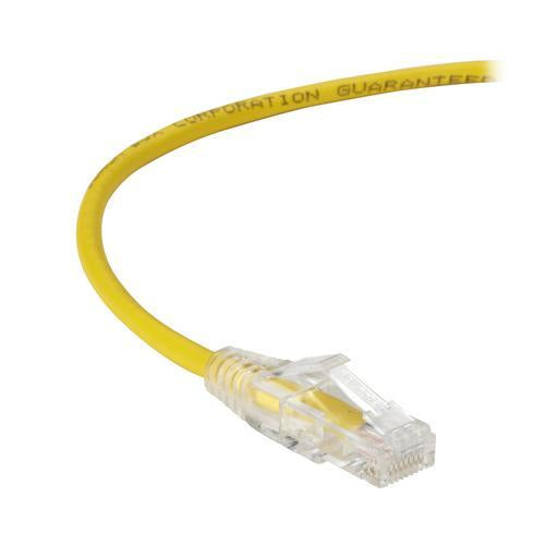 Black Box Slim-Net Cat.6 UTP Patch Network Cable C6PC28-YL-07