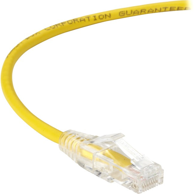 Black Box Slim-Net Cat.6 UTP Patch Network Cable C6PC28-YL-12