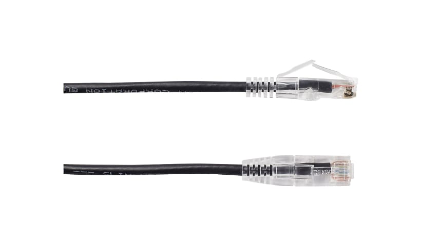 Black Box Slim-Net Cat.6a UTP Patch Network Cable C6APC28-BK-20