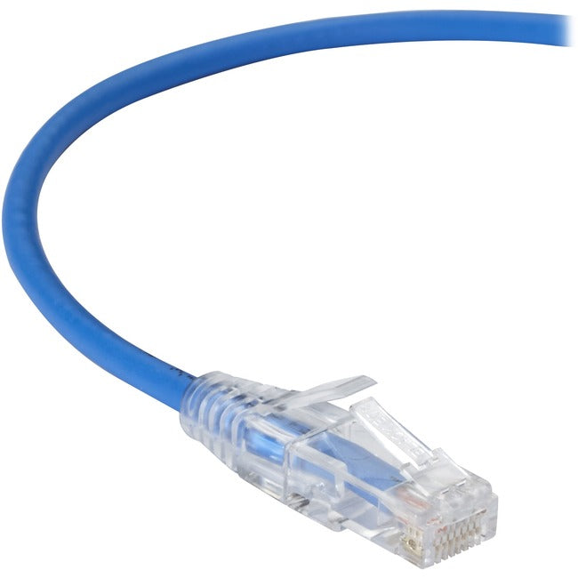 Black Box Slim-Net Cat.6a UTP Patch Network Cable C6APC28-BL-12
