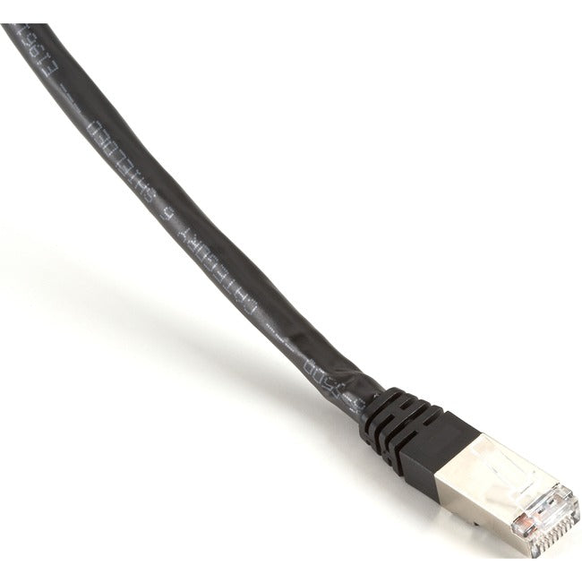 Black Box SlimLine Cat.6 (F/UTP) Patch Network Cable EVNSL0273BK-0001