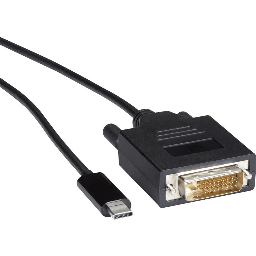 Black Box USB-C Adapter Cable - USB-C to DVI Adapter, 1080p @ 60Hz, DP 1.2 Alt Mode VA-USBC31-DVID-003