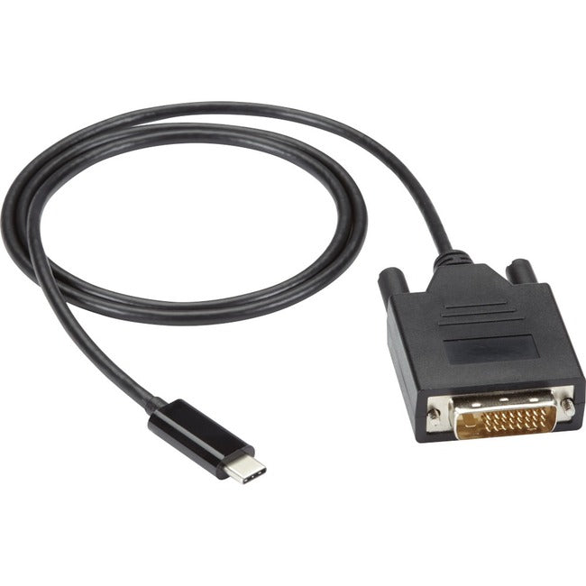 Black Box USB-C Adapter Cable - USB-C to DVI Adapter, 1080p @ 60Hz, DP 1.2 Alt Mode VA-USBC31-DVID-003
