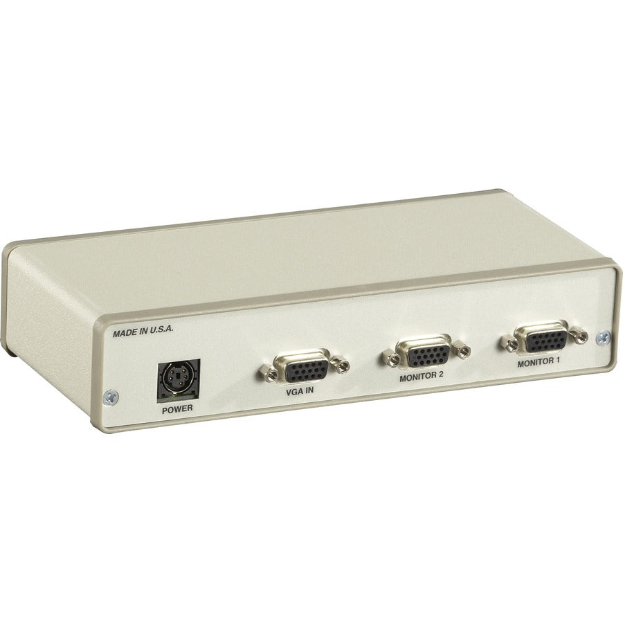 Black Box VGA 2-Channel Video Splitter, 115-VAC AC056A-R4
