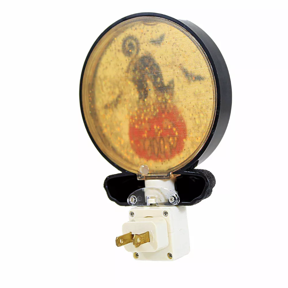 Black Cat on a Pumkpin Nightlight