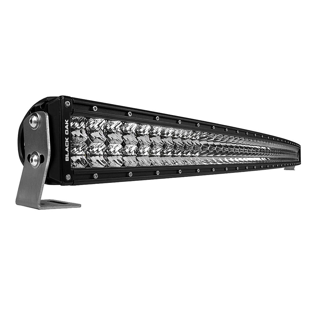 Black Oak Pro Series 3.0 Curved Double Row 40" LED Light Bar - Combo Optics - Black