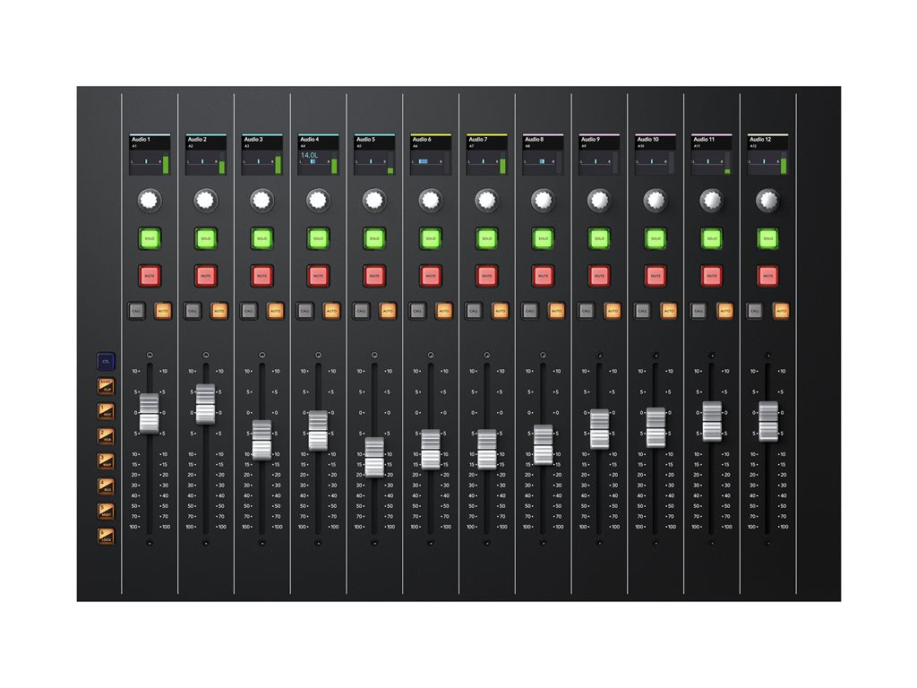 Blackmagic Fairlight Console Channel Fader - Digital mixer - 12-channel DV/RESFA/FADCS