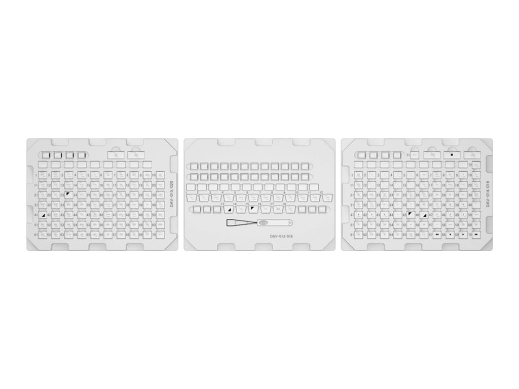 Blackmagic - Keycap kit for video editing controller DV/KEY/AD/CAPSET