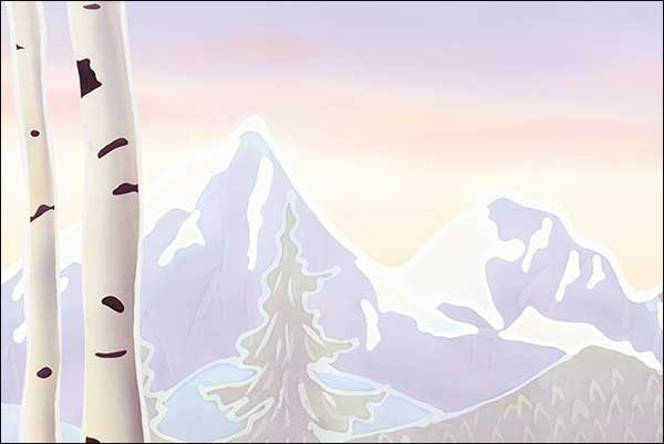 Blank Card - Moose On Trout Creek