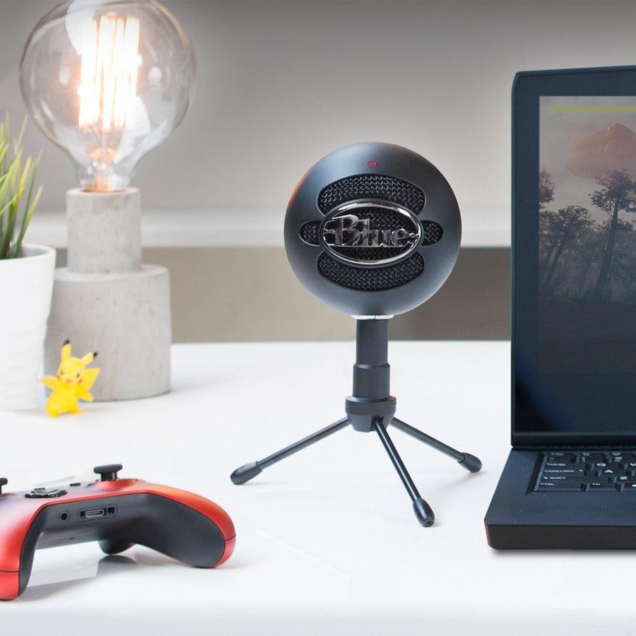 Blue Microphones Blue Snowball Ice Usb Mic Black Pc Microphone