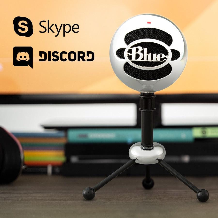 Blue Microphones Blue Snowball Usb Microphone Aluminium Table Microphone