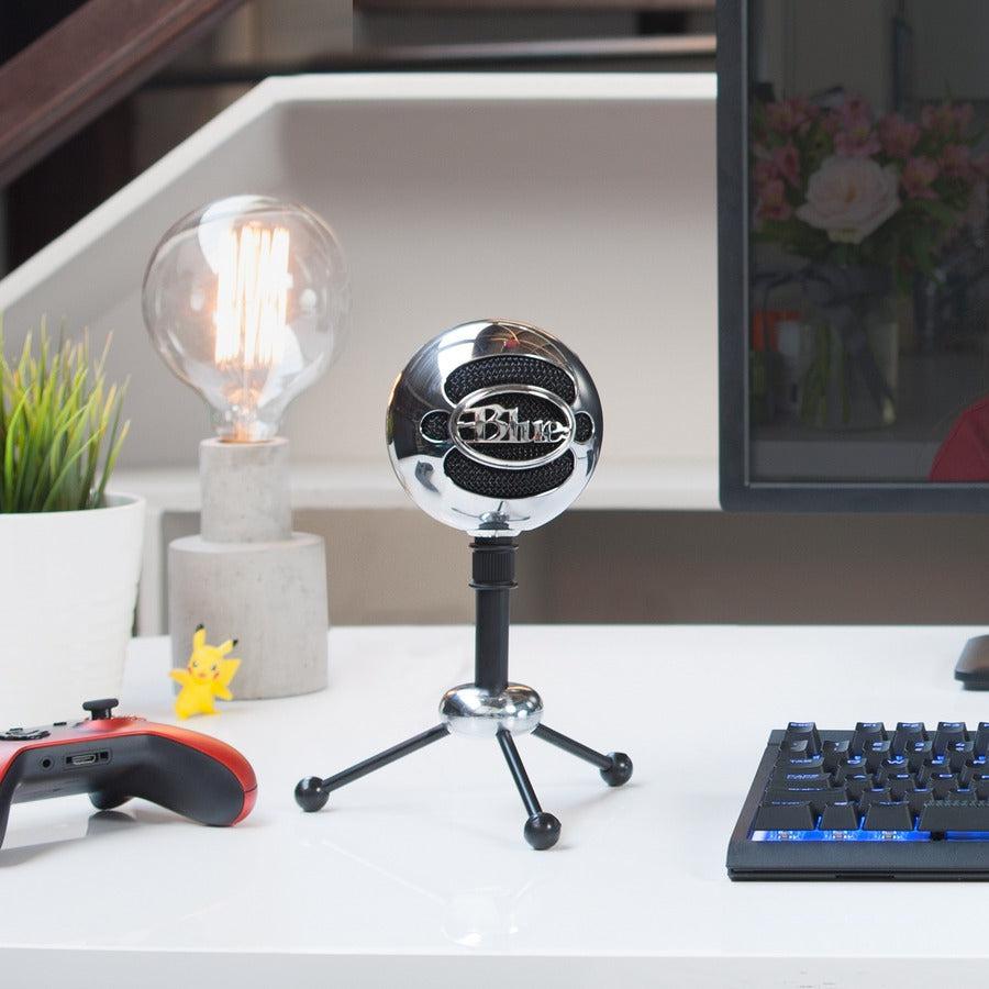 Blue Microphones Blue Snowball Usb Microphone Aluminium Table Microphone