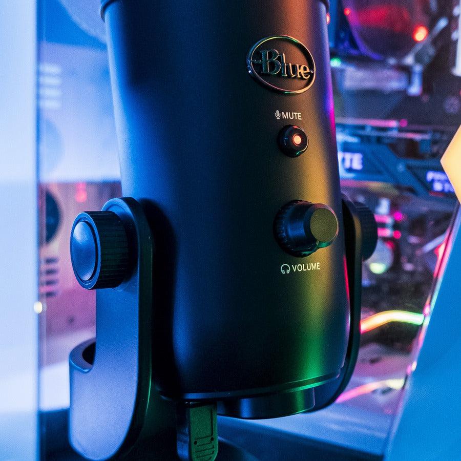 Blue Microphones Blue Yeti Usb Mic Black Table Microphone