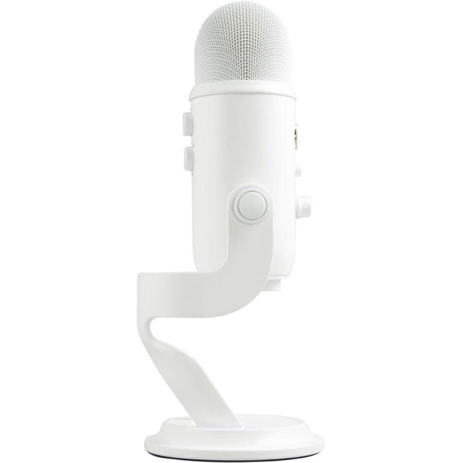 Blue Microphones Blue Yeti Usb Mic White Table Microphone