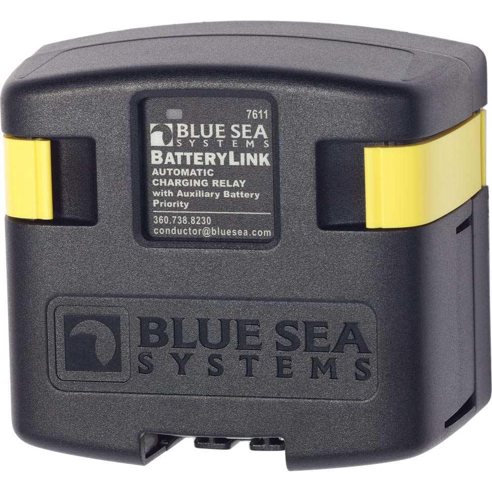 Blue Sea 7611 DC BatteryLink&trade; Automatic Charging Relay - 120 Amp w/Auxiliary Battery