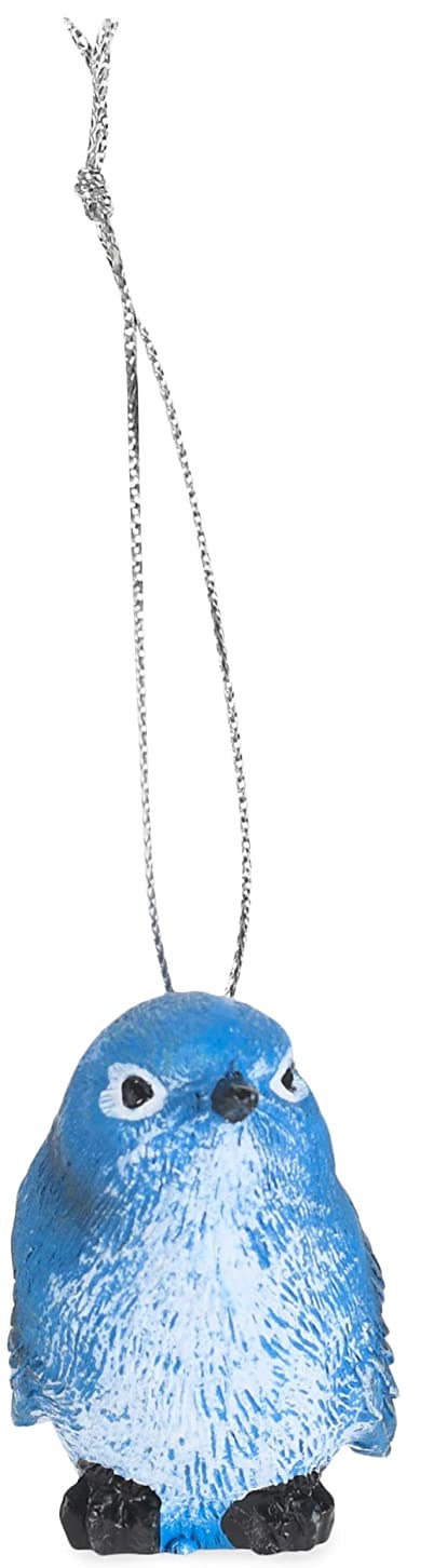 Bluebird of Happiness Ornament - Tail up