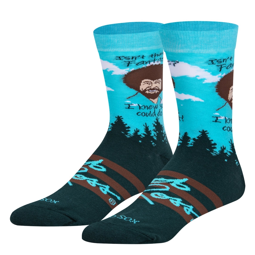 Bob Ross You Can Do It - Crew Socks
