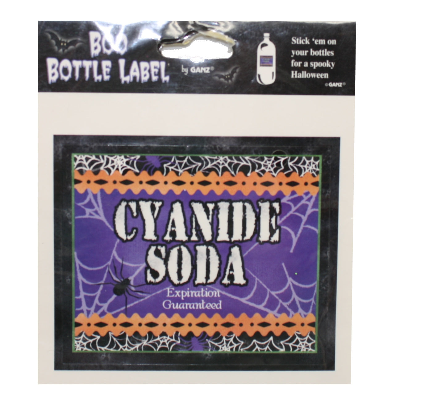 Boo Bottle Labels