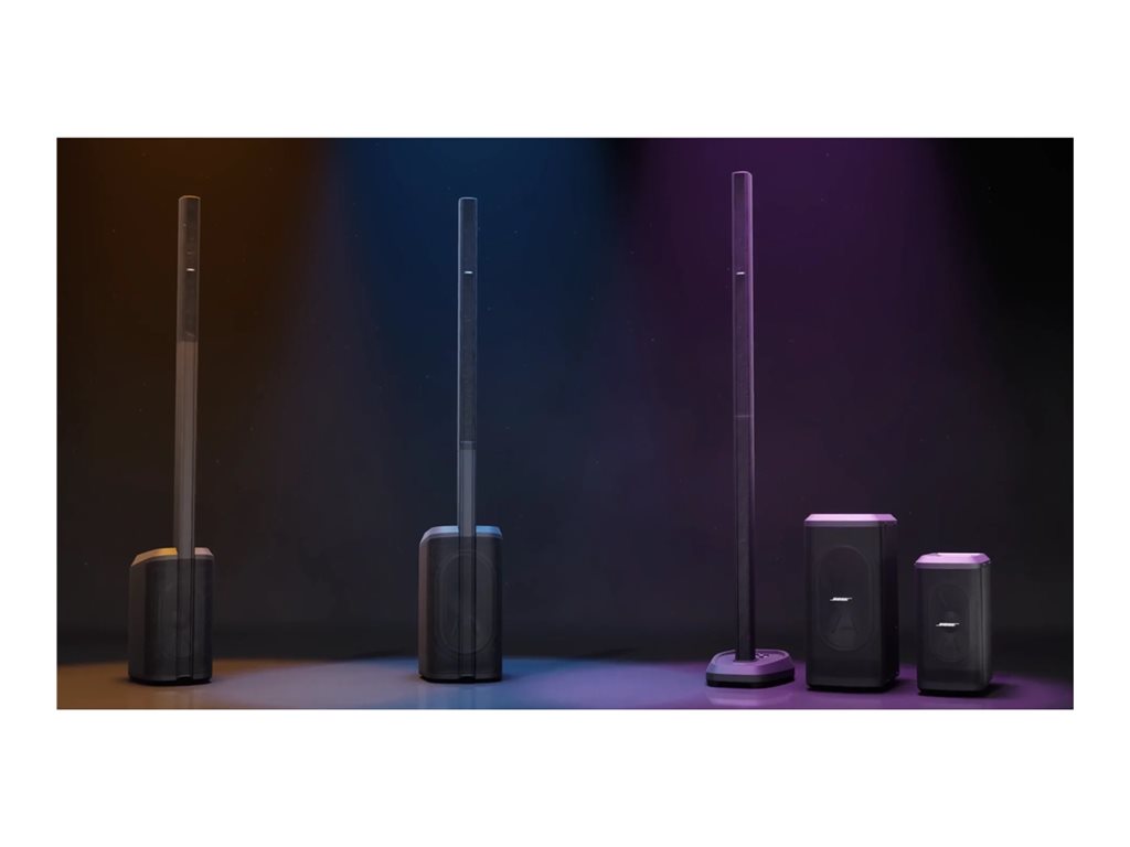 Bose L1 Pro32 + Sub1 - Speaker array set - for PA system - wireless - Bluetooth - App-controlled - 2-way - black BOL1-PRO32-S1