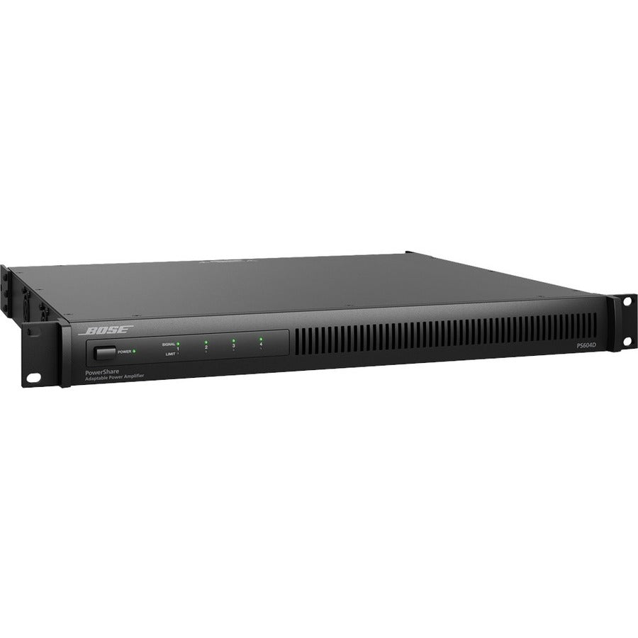 Bose Professional PowerShare PS604D Amplifier - 600 W RMS - 4 Channel - Black