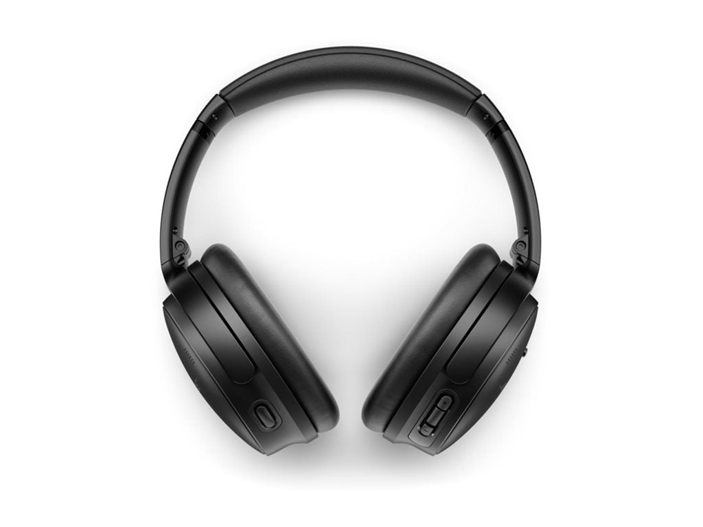 Bose QuietComfort 45 - Headphones with mic - full size - Bluetooth - wireless, wired - active noise canceling - 3.5 mm jack - 866724-0100